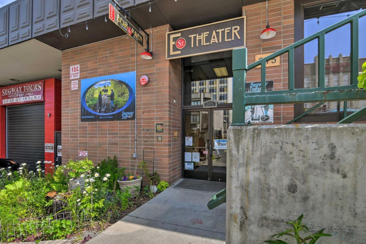 Idyllic Dtwn Anchorage Condo With Fireplace! エクステリア 写真