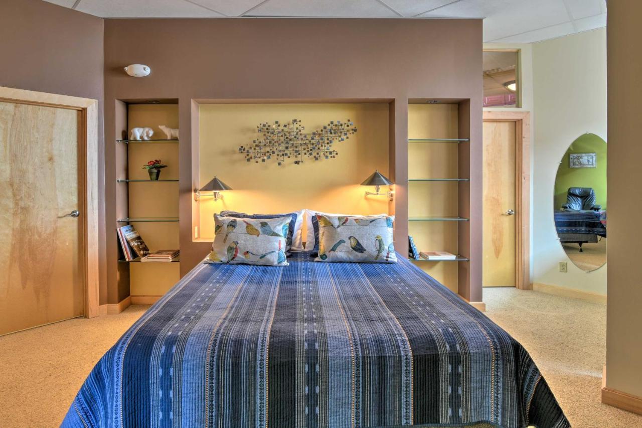 Idyllic Dtwn Anchorage Condo With Fireplace! エクステリア 写真
